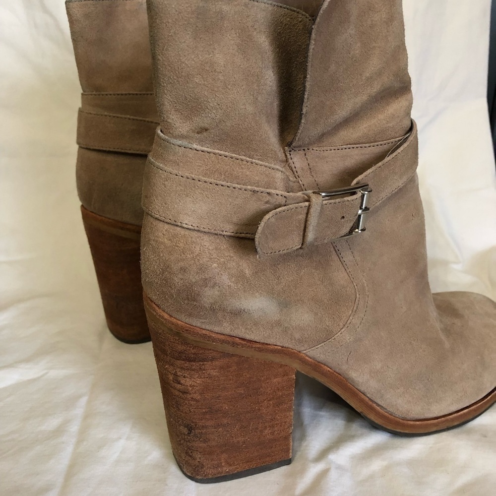 Women's Sam Edelman Tan Ankle Boot Size 8M - Picture 3 of 5
